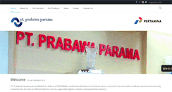 Desktop Screenshot of prabawaparama.com